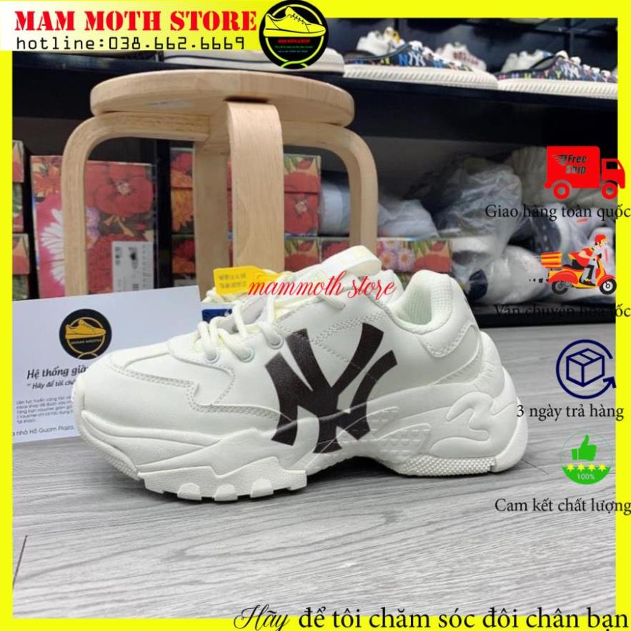 Giày mlb, holo vàng,ny đế trắng mickey đỏ holo hồng full size shop MAMMOTH