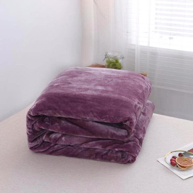 [HÀNG NHẬP KHẨU] Chăn Lông Blanket 2,5kg Mềm Mịn Nhập Khẩu Loại 1