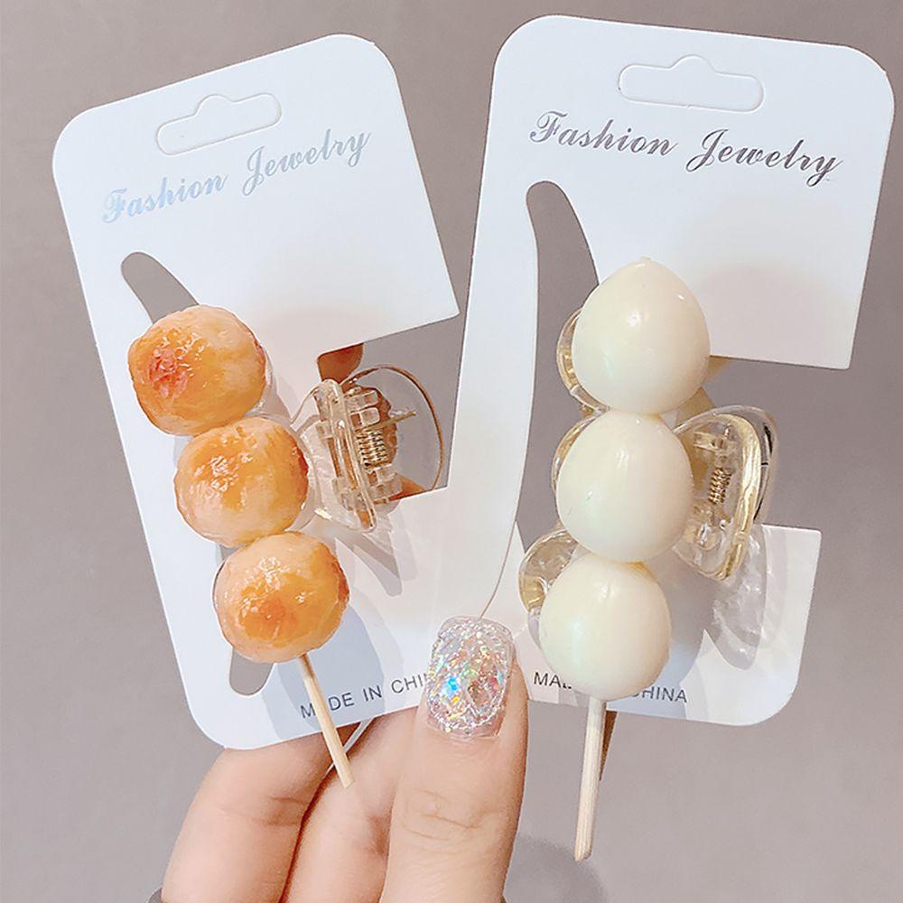 MXGOODS Kẹp Tóc Hình Móng Vuốt Hoạt Hình Bằng Acrylic Cho Bé