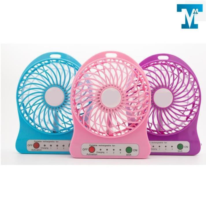 Quạt Sạc Tích Điện USB mini Fan