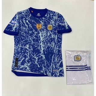 Bộ Quần Áo Bóng Đá Đội Tuyển Argentina xanh 21-22- Áo Đá Bóng Đẹp Thuận Sport