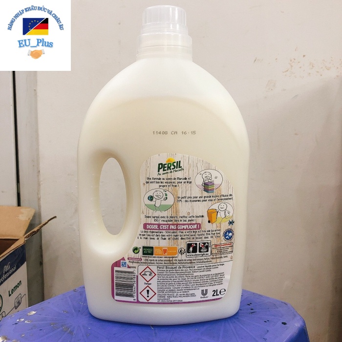 Nước giặt xả Persil, can 2L - Pháp