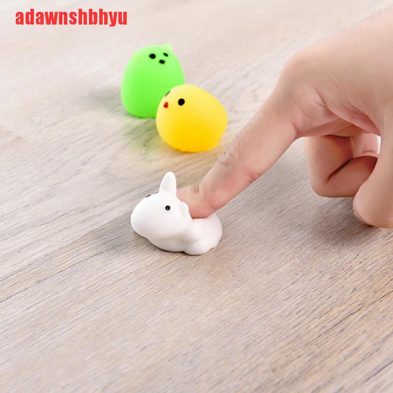 [adawnshbhyu] Đồ Chơi Nắn Bóp Đàn Hồi Giảm stress Hình Động Vật Dễ Thương Thay Đổi Màu Sắc 96
