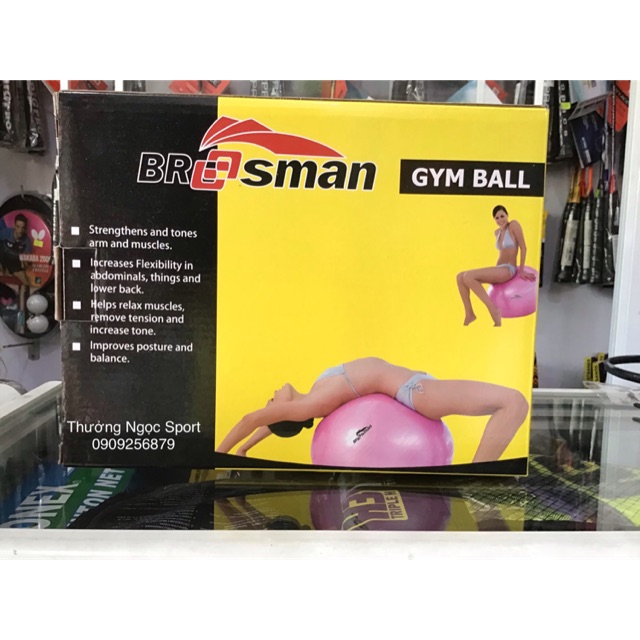 Bóng Tập Yoga Brosman 55cm