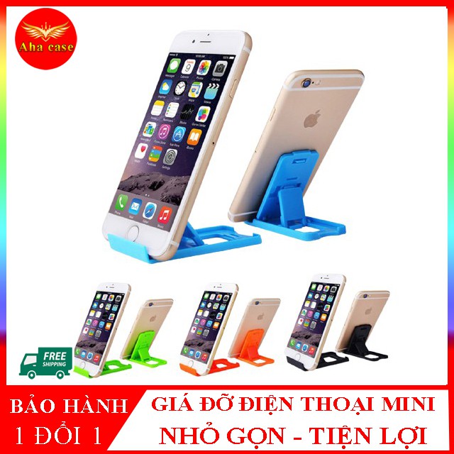 Giá đỡ điện thoại mini GD3 nhỏ gọn có thể gấp gọn, Đế dựng điện thoại học tập online, xem livetream