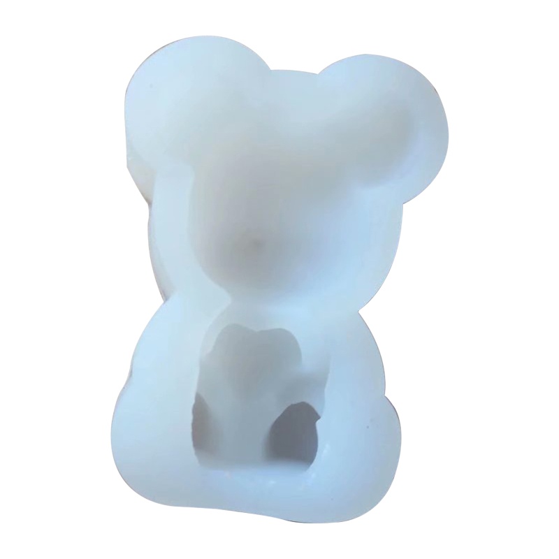 Khuôn silicone làm bánh hình trái tim / gấu/ LOVE 3D