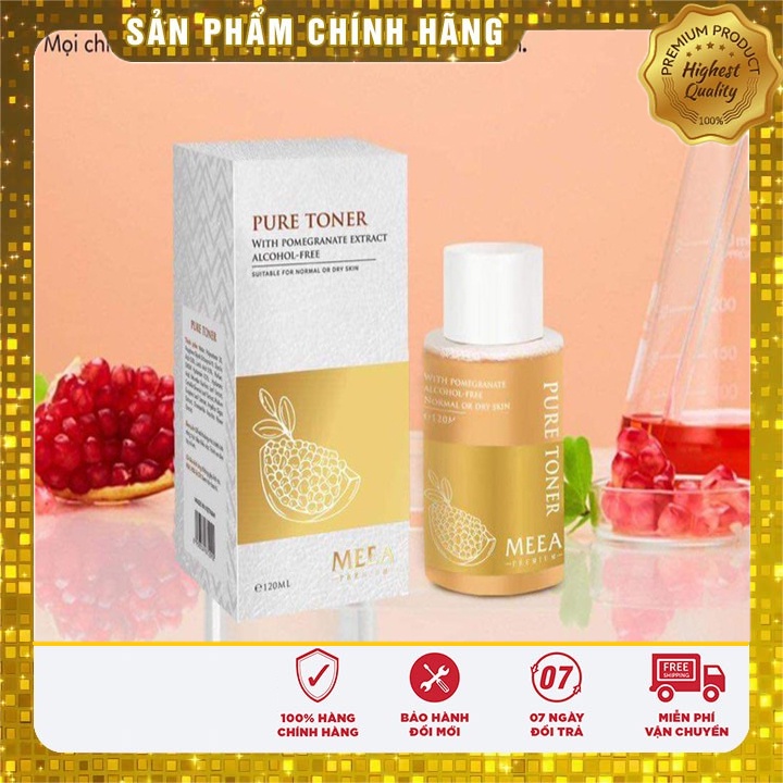 [Chính Hãng] toner lựu đỏ meea organic nước hoa hồng meea organic toner meea organic