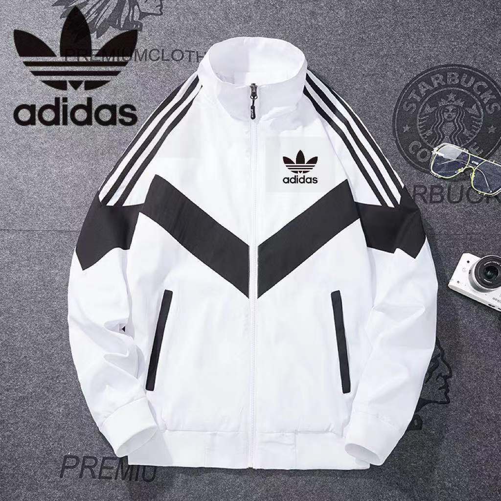 Áo Khoác Bomber Adidas Phong Cách Hàn Quốc Cổ Điển Thời Trang Cho Nam Và Nữ WVD8