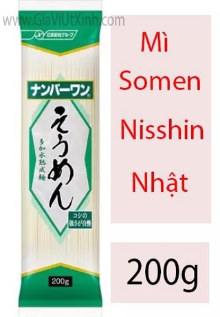 [CHÍNH HÃNG] MÌ SOMEN NHẬT BẢN 200G - UDON NISSHIN