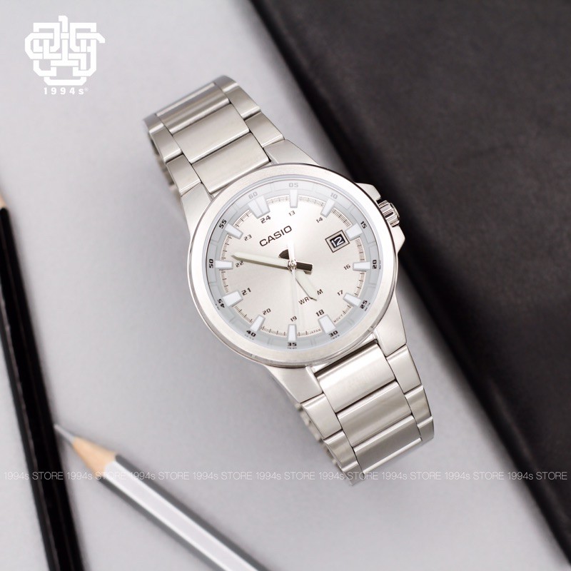 Đồng hồ nam dây thép CASIO MTP-E173D-7A CHÍNH HÃNG 41,5mm