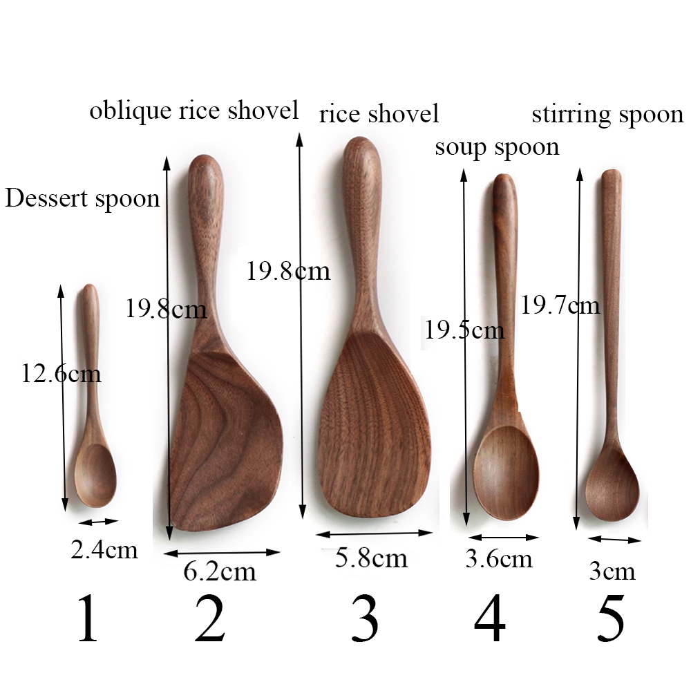 Muỗng Gỗ Múc Cà Phê Tiện Dụng