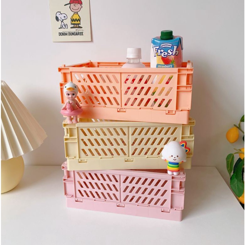 Hộp nhựa đa năng lưu trữ đồ dùng học tập, đồ dùng cá nhân kích thước 25*17cm H163
