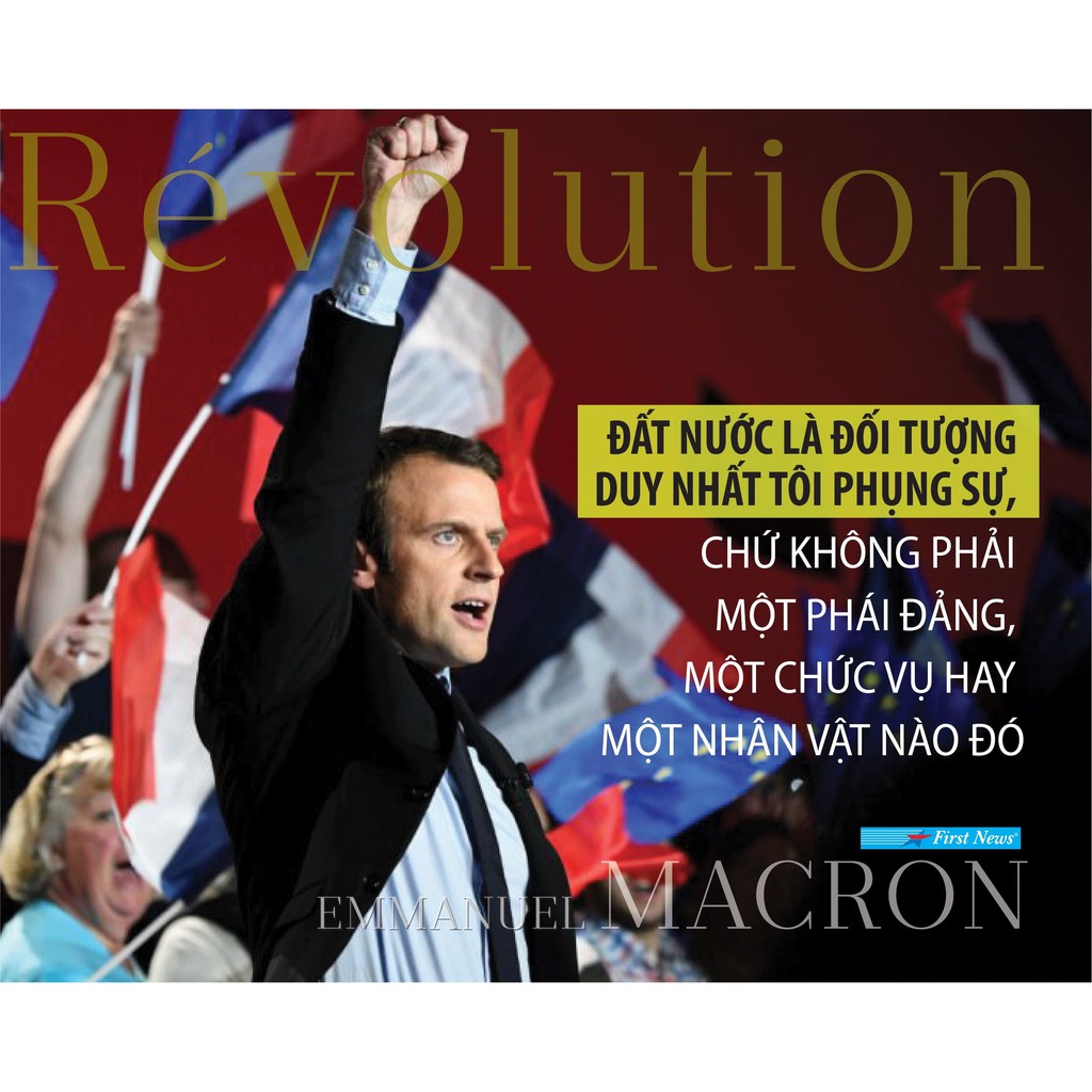 Sách Emmanuel Macron Cách Mạng - First News