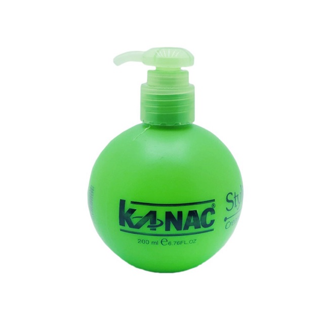 Gel Giữ Nếp Tóc Uốn Wax Kanac 200ml - xanh lá