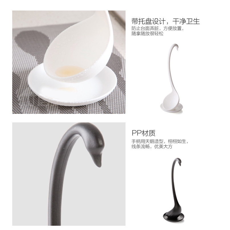 Vá múc canh hình thiên nga sáng tạo đa năng