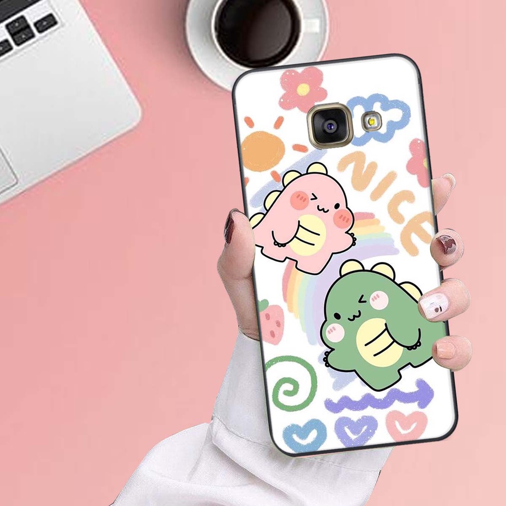 Ốp lưng Samsung A9 PRO in hình khủng long , gấu nâu xinh xắn, siêu cute  mà còn vô cùng RẺ -ĐẸP