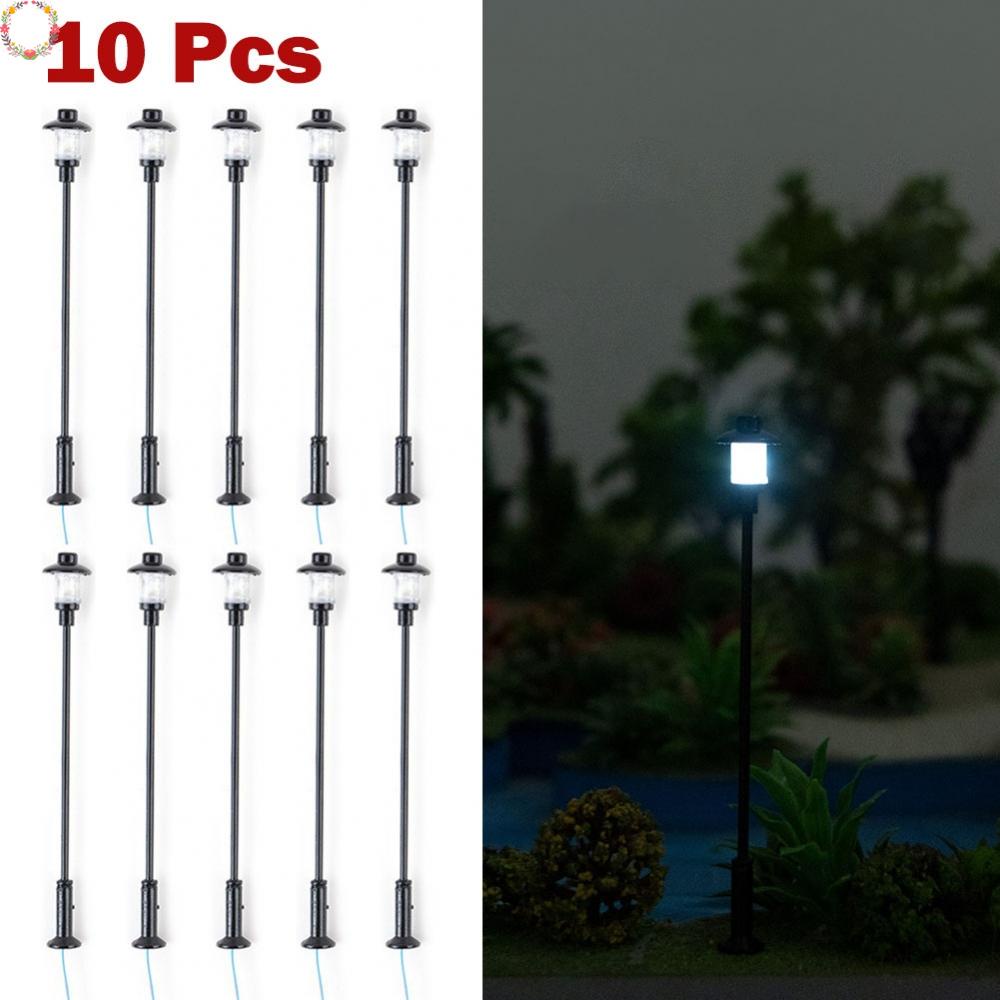 10 Mẫu Đèn Đường 1:87 Trang Trí Sân Vườn Xây Dựng Mô Hình Bàn Cát Phong Cảnh Trang Trí Vật Liệu Tự Làm Phụ Kiện Mô Hình Nhỏ Bàn Cát Mô Hình Đèn Sân Vườn Số 4