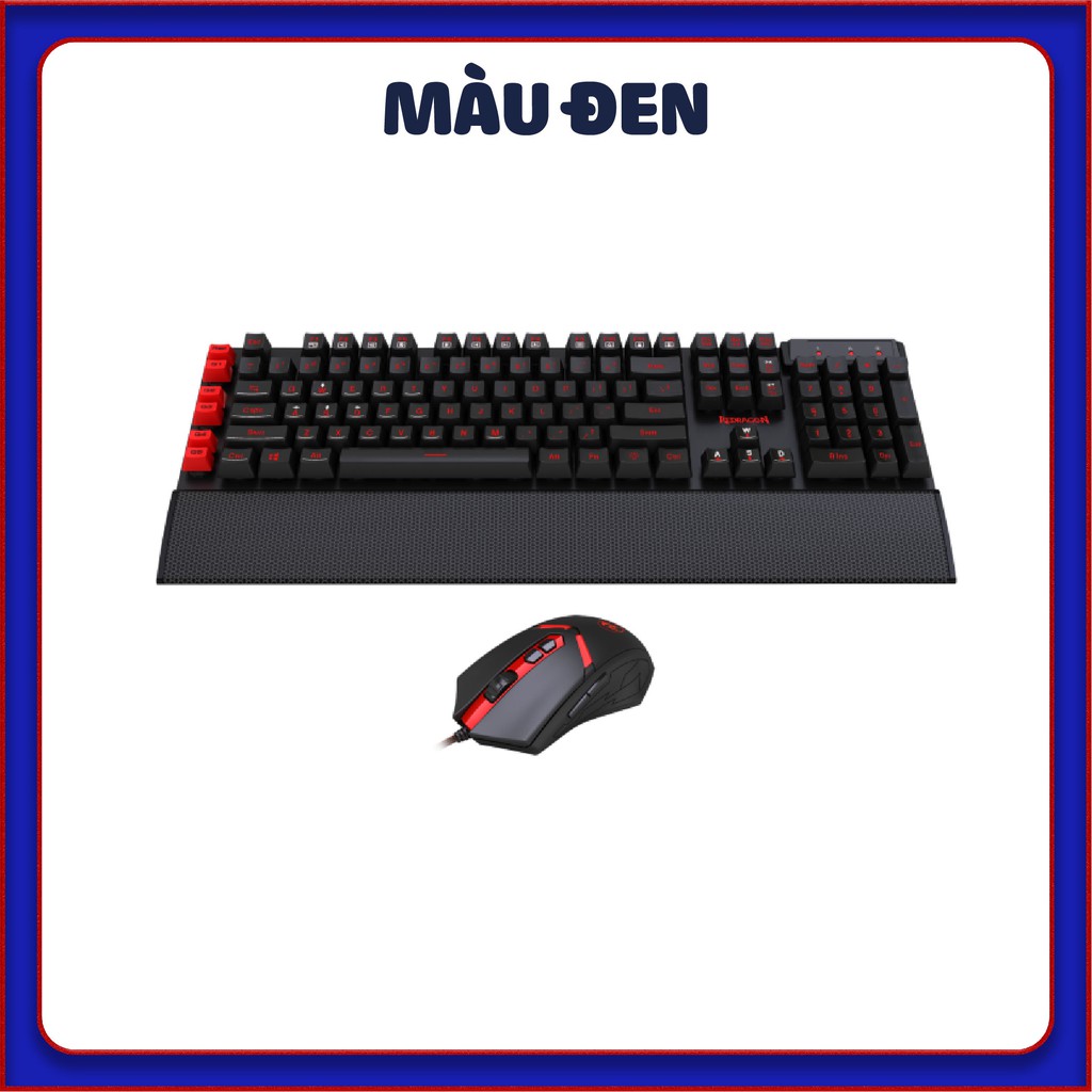 Bộ Bàn Phím Chuột Giả Cơ Chuyên Game Redragon Yaksa S102