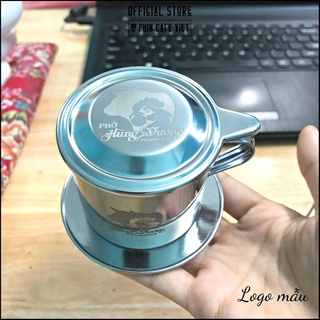 Phin pha cà phê inox 430 size 7 đế rời [Khách khắc logo vui lòng liên hệ shop trước khi đặt hàng]