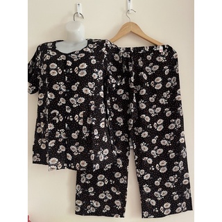 Bộ lanh quần dài cho người già và trung niên cao tuổi, thời trang U50 U60 U70 U80 U90 xuân hè 2022 mới nhất