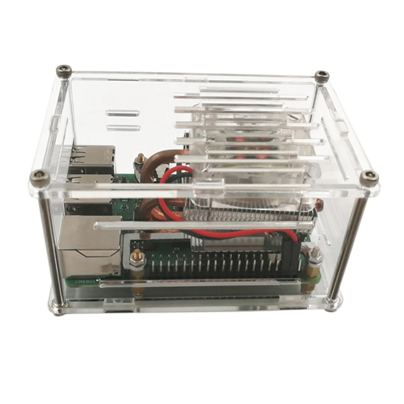 Vỏ Bảo Vệ Trong Suốt Cho Raspberry Pi 4B