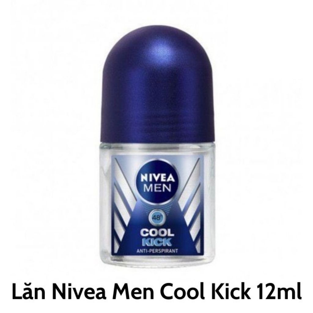 Lăn khử mùi Nivea Men Cool Kick 12ml-Hàng Tặng