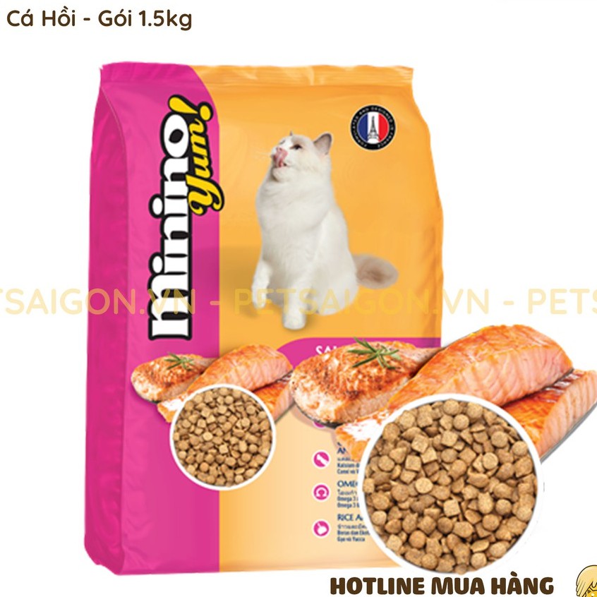 Thức ăn mèo Minino Yum 1.5 kg