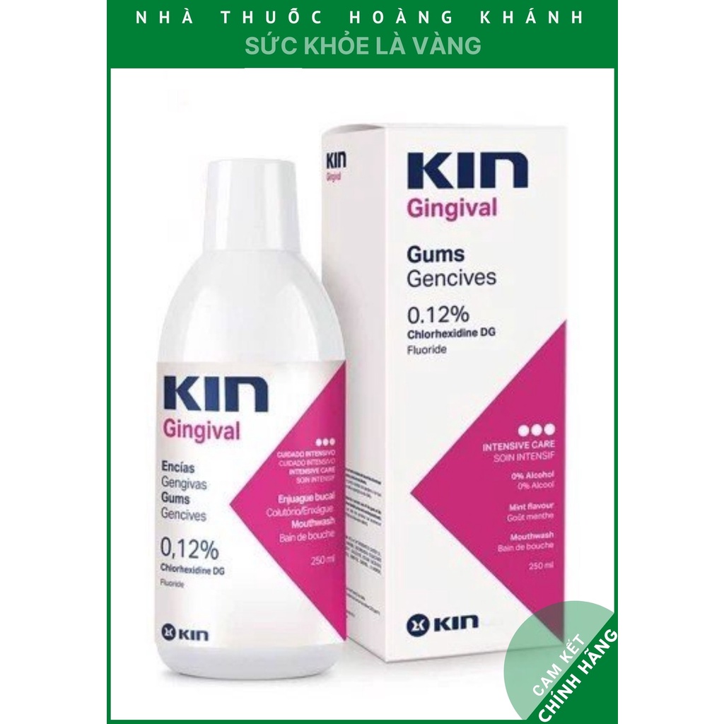 Nước súc miệng KIN Gingival chai 250ml