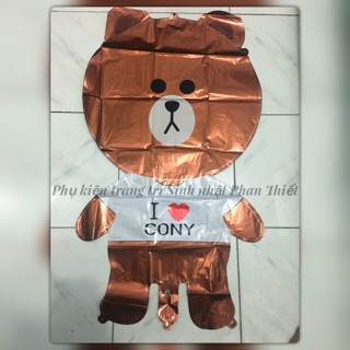 Bóng bạc Thỏ Cony, Gấu Brown
