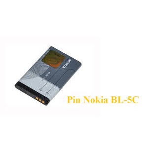 Pin nokia BL-5C dùng cho (1280, 1315, 1100c, 1100..) - Pin BL 4C Nokia 1202, C2-05, 2220, 2690, 2220S, 7200,..