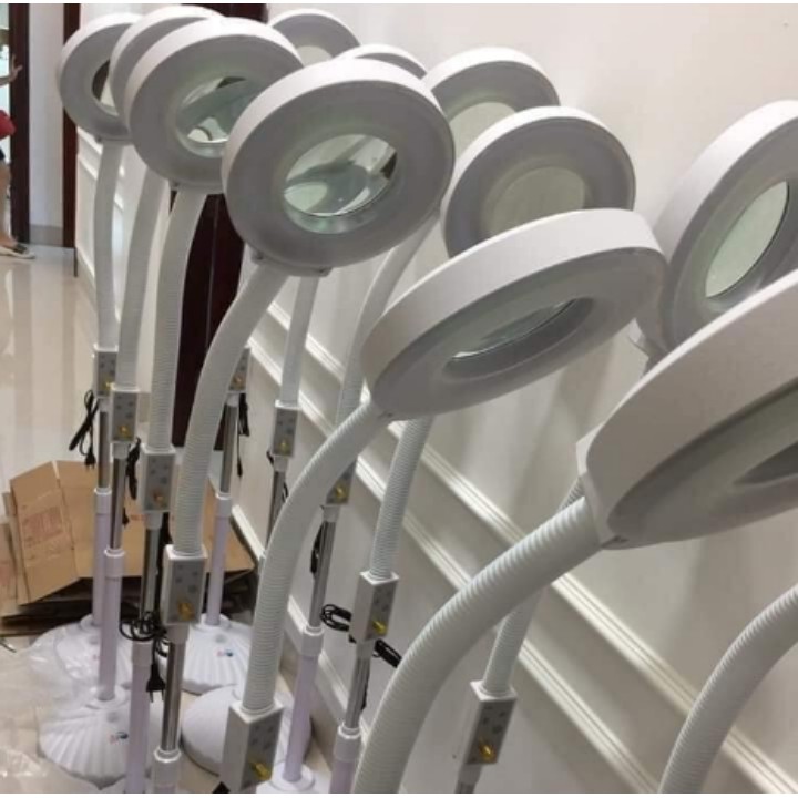 Đèn led spa nối mi phun xăm tích hợp 120 bóng led siêu sáng, đèn soi da phun xăm nối mi - đèn spa chân nặng, chân nhẹ