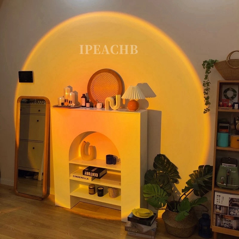 Đèn chiếu hoàng hôn bóng led phụ kiện trang trí chụp ảnh quay video-tiktok hiệu ứng rất đẹp