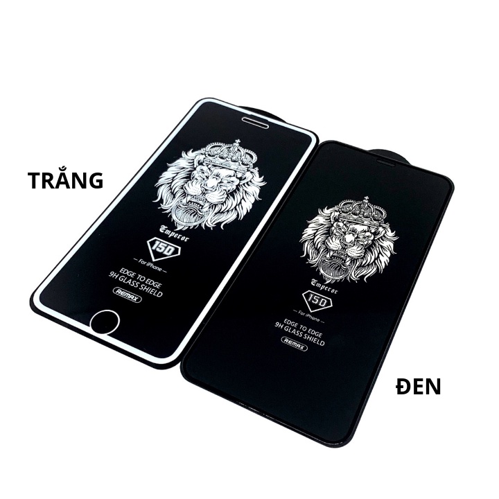 Kính cường lực iphone 15D REMAX full màn 5/5s/6/6s/7/7plus/8/8plus/plus/x/xr/xs/11/12/pro/max, miếng dán cường lực ip