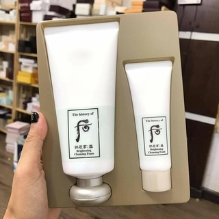SET SỮA RỬA MẶT WHOO 180ml