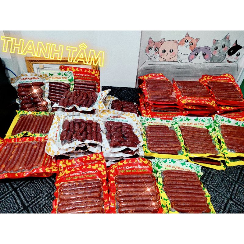 LẠP XƯỞNG SÓC TRĂNG THƯỢNG HẠNG (3 vị) - Nạc nhiều - Lạ Miệng - Mùi vị thơm ngon | BigBuy360 - bigbuy360.vn