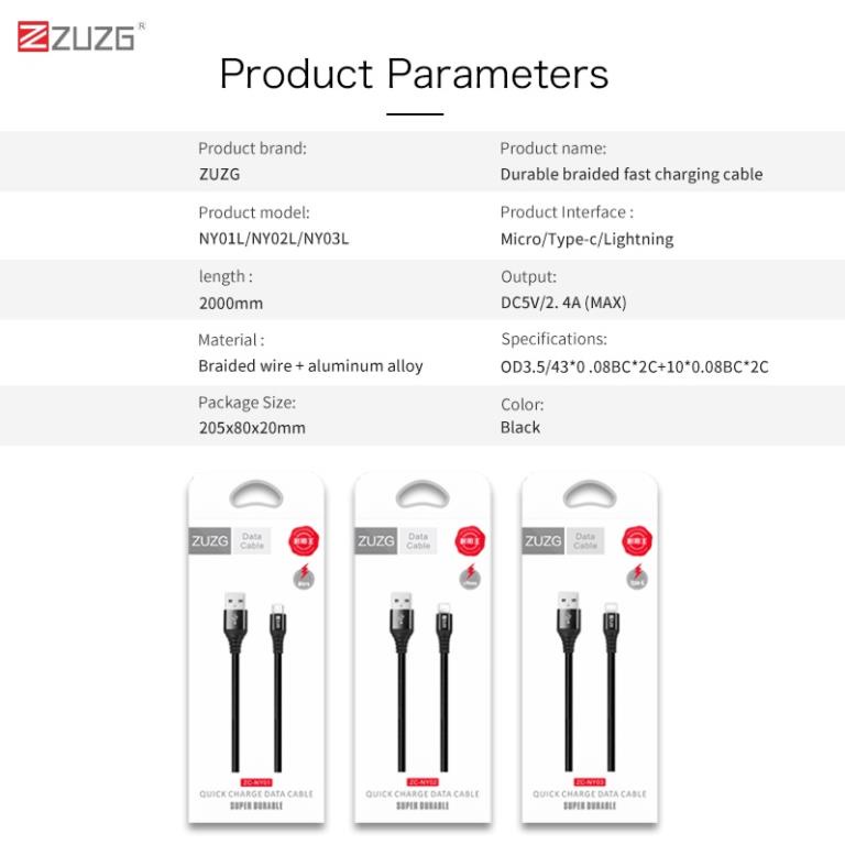 Cáp sạc nhanh iphone micro type c vỏ kim loại bên nylon cho iphone samsung oppo vivo chính hãng