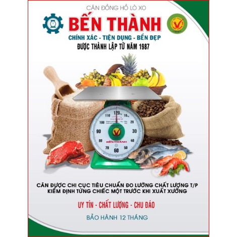 CÂN 100 KG _ CÂN BẾN THÀNH Chính Hãng.