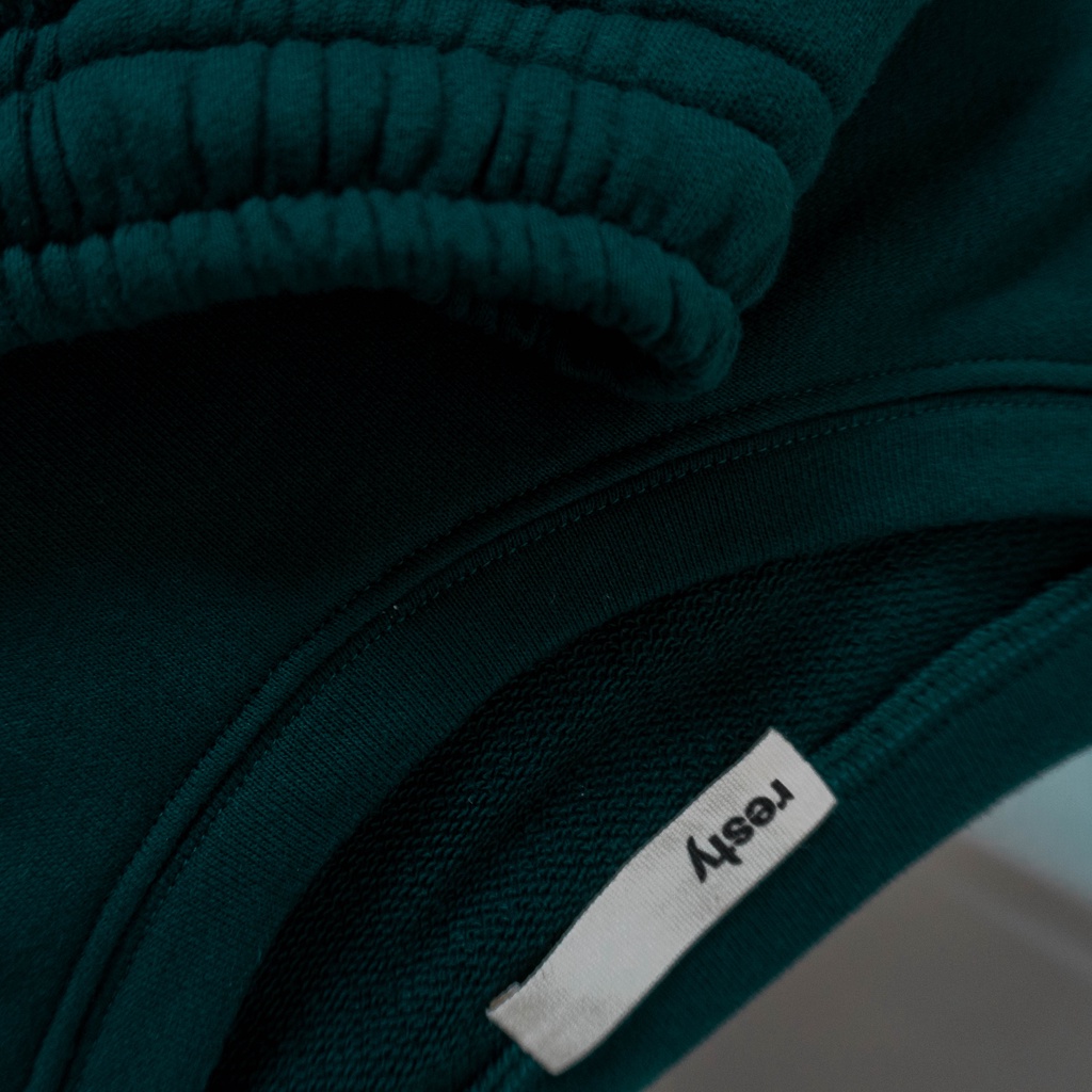 Quần Short Lưng Thun Ống Suông Ulzzang Cotton Nỉ Resty | BigBuy360 - bigbuy360.vn