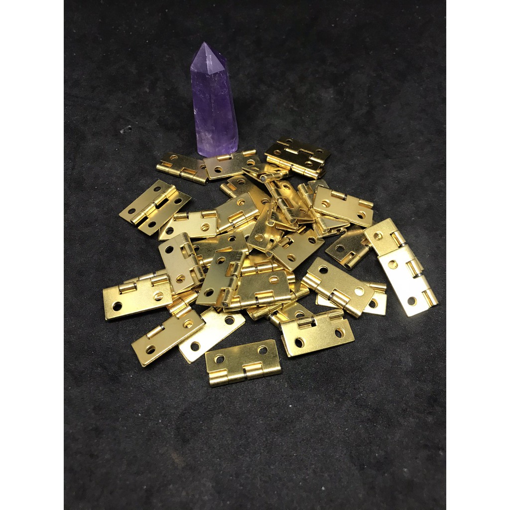 Bản lề mini Khóa giả cổ Khóa hộp Khóa cài Phụ kiện thủ công đồ gỗ handmade