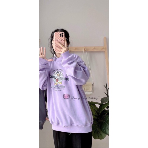 (HCM) ÁO KHOÁC NỈ HODDIES NỮ CỔ CHUI SIÊU CUTE HOTTREND CHO CÁC BẠN TRẺ KOKO MI FASHION