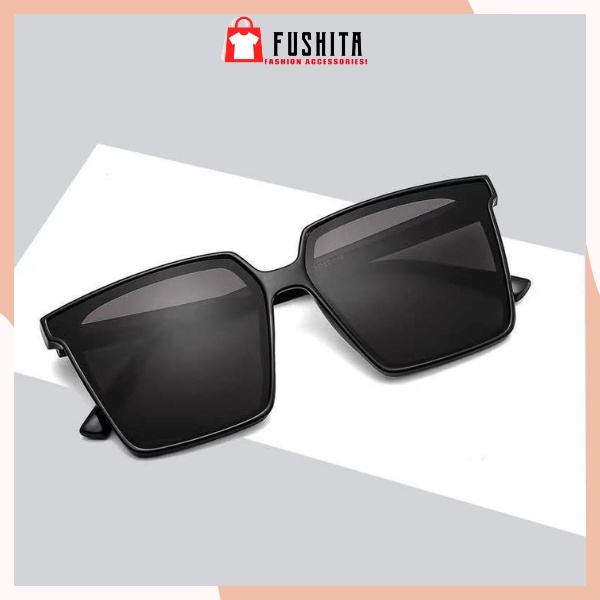 Kính mát gọng vuông thời trang nam nữ chống tia uv400 phong cách Hàn quốc (hàng FULLBOX)