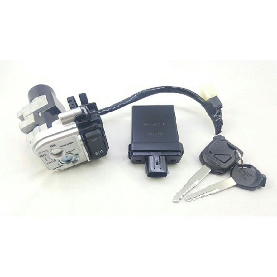 CÔNG TẮC ổ Khóa máy AB AIR BLADE 125 2013 2014 2015 có chíp remote tìm xe