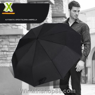 Dù xếp trơn màu đen - Winz.vn