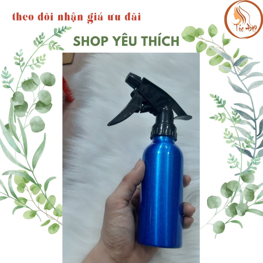 [Giá Rẻ] Bình xịt nước kim loại phun sương - bình xịt tóc, xịt tưới hoa, chai xịt sương tưới cây