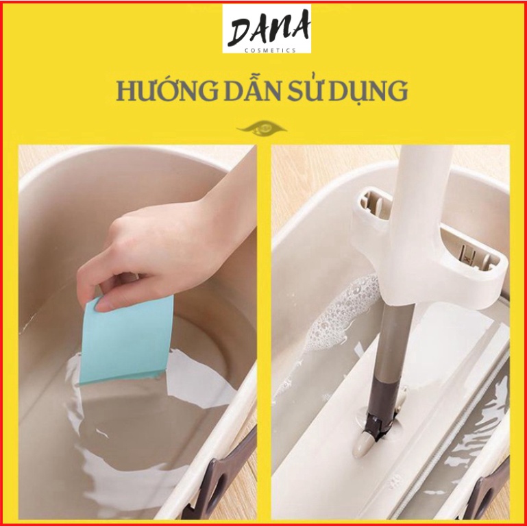 Giấy lau sàn nhà, tẩy sạch vết bẩn, diệt khuẩn, hương thơm tự nhiên gói 30 miếng khăn giấy hòa tan lau sàn DANA