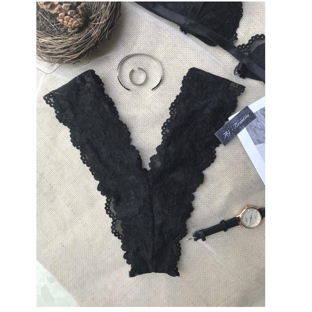 Đồ lót nữ đen cánh tiên mút mỏng Nội y nữ sexy nóng bỏng gợi cảm thiết kế cao cấp vải ren gồm cả quần lót và áo lót | BigBuy360 - bigbuy360.vn