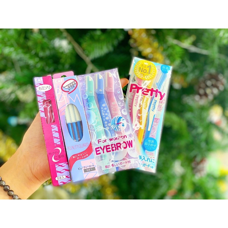SET 3 DAO CẠO LÔNG MÀY CAN KAI
