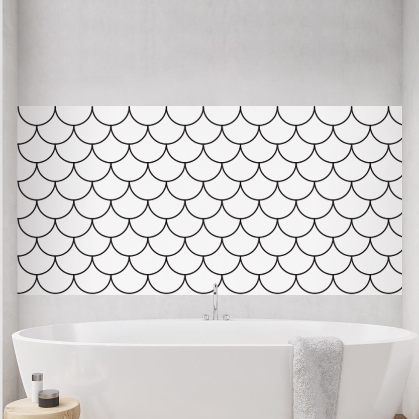 Cuộn 2 mét dài Decal gạch bông dán bếp dán tường, nhà tắm_kt 200x60cm FL200