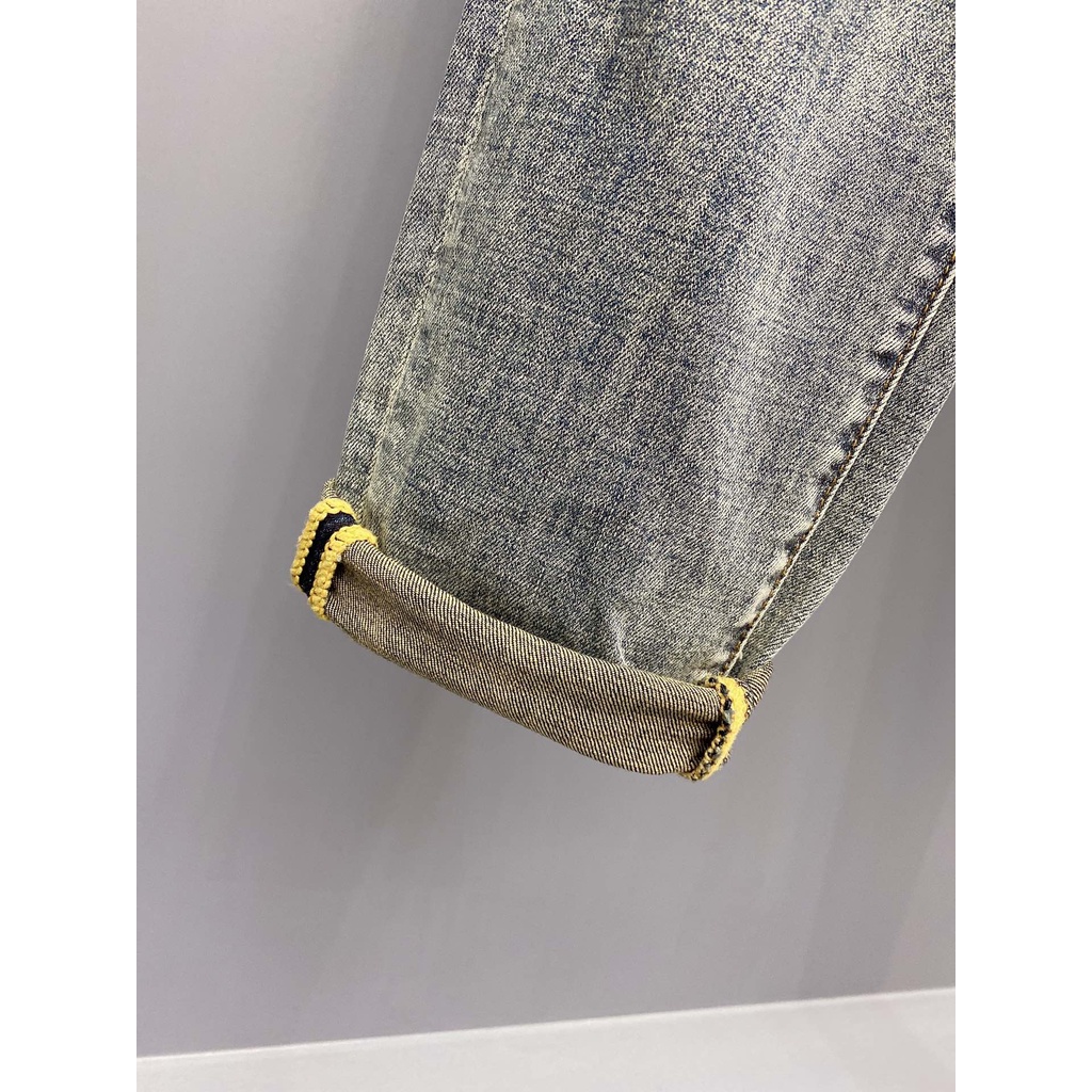 Quần Jean nam thời trang Louis Vuitton LV thiết kế trẻ trung và cá tính với chất vải co giãn ao cấp