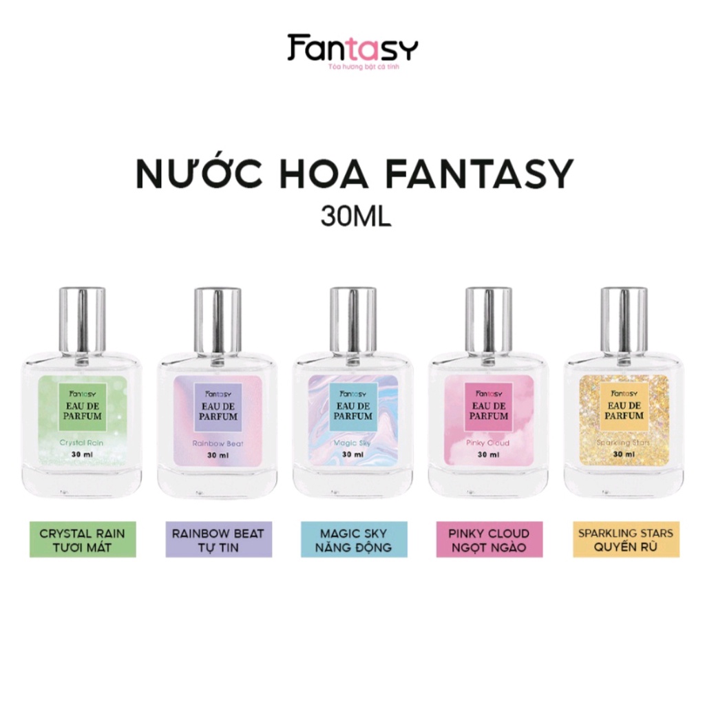 ( Freeship) Nước Hoa Fantasy 30Ml ( 5 Mùi Hương)